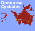 Map of Donousa