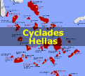 Map of Cyclades