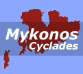 Map of Mykonos